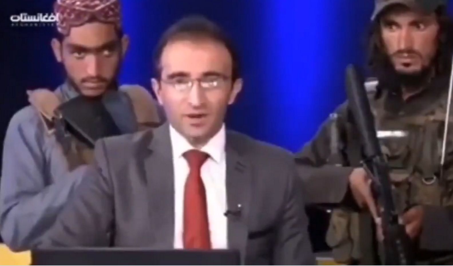 Wiadomości w afgańskiej telewizji. Nagranie obiegło internet