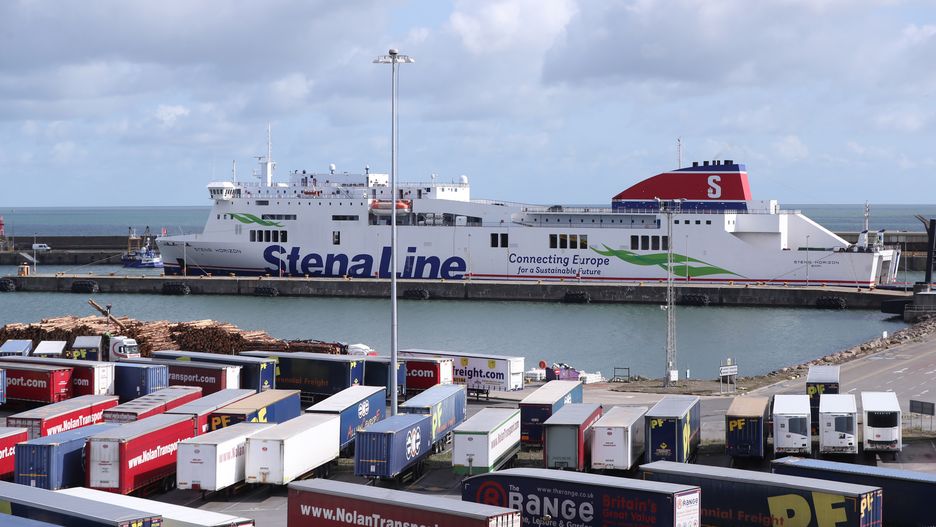 Rosslare Europort w Wexford, w Irlandii