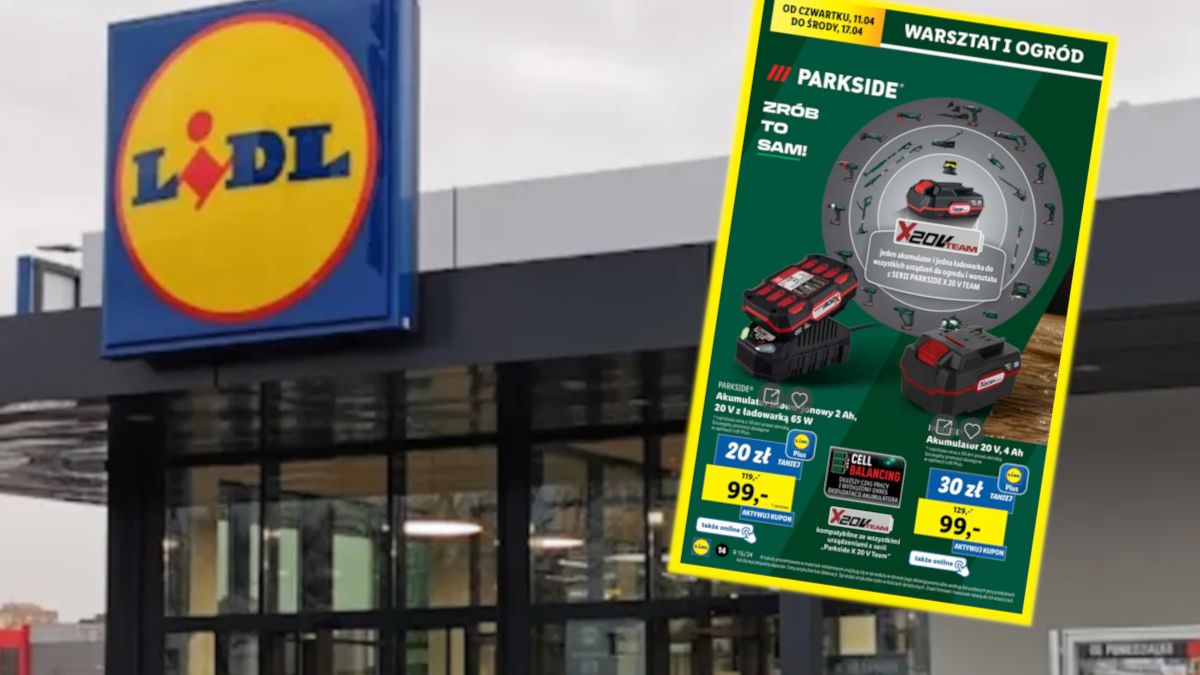 Kwietniowe promocje w Lidlu.