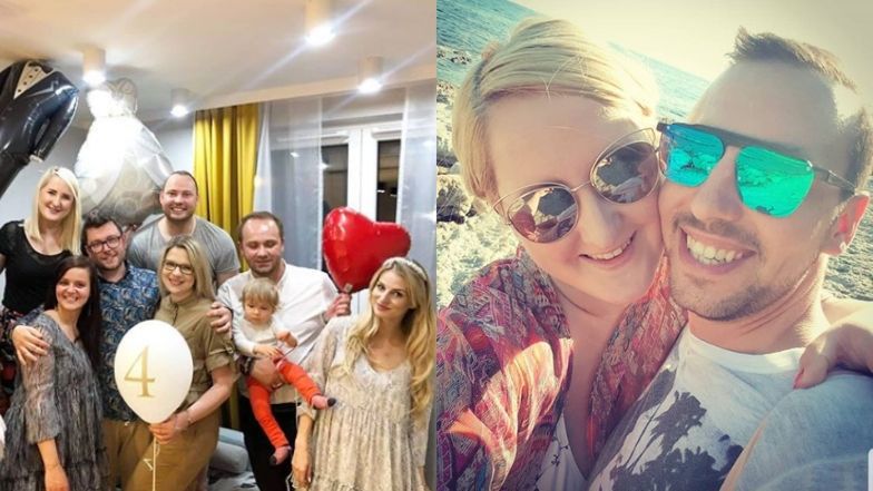Ania Wróbel zabrała ukochanego na imprezę z uczestnikami "Ślubu od pierwszego wejrzenia"