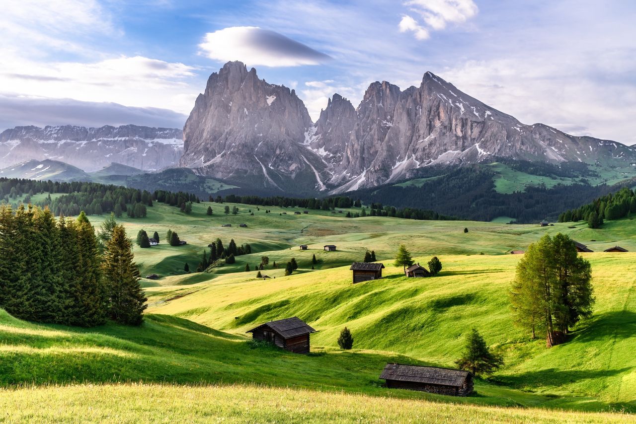 Włochy. Południowy Tyrol. Jeden z najpopularniejszych regionów w Europie