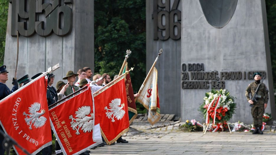 Główne uroczystości odbyły się pod Pomnikiem Ofiar Czerwca 1956
