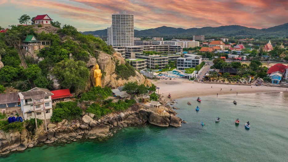 Plaża w Hua Hin w Tajlandii