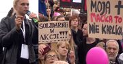 Barbara Nowacka na Czarnym Proteście: "Prawica i fanatycy chcąc męczyć, torturować i zabijać kobiety"