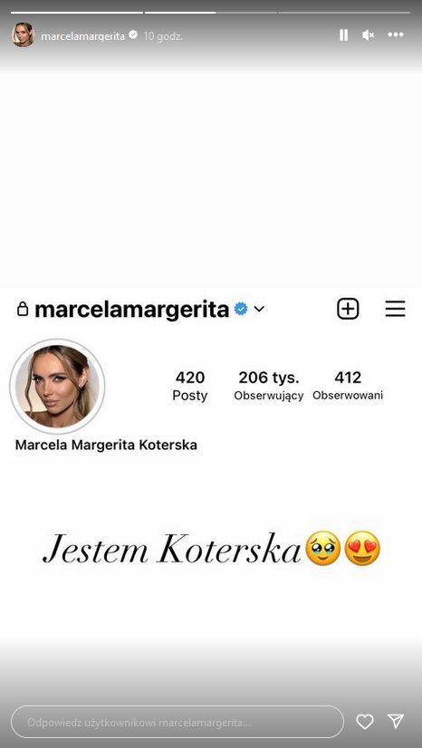 Marcela Leszczak zmieniła nazwisko