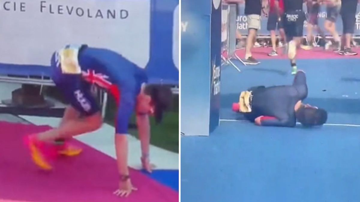 Kieran Lindars na mecie ME w triathlonie