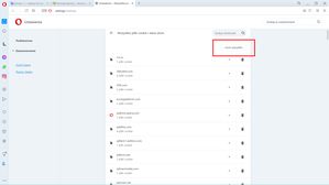 Opera: usuwamy wszystkie ciasteczka