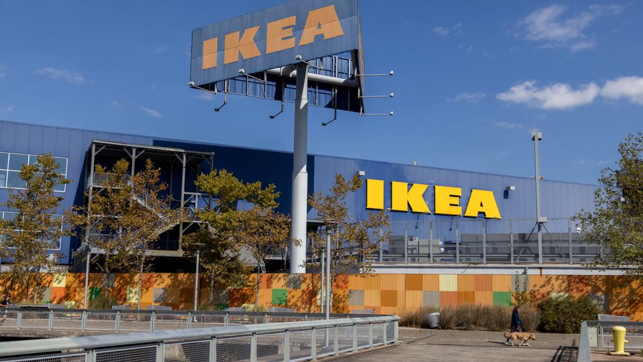 An Ikea store in the Brooklyn borough of New York, US, on Wednesday, Oct. 9, 2024. While revenue declined in the year through August, Ikea said the move to shave the prices of its most popular products resulted in higher market share, more store visits and web traffic. Photographer: Michael Nagle/Bloomberg via Getty Images