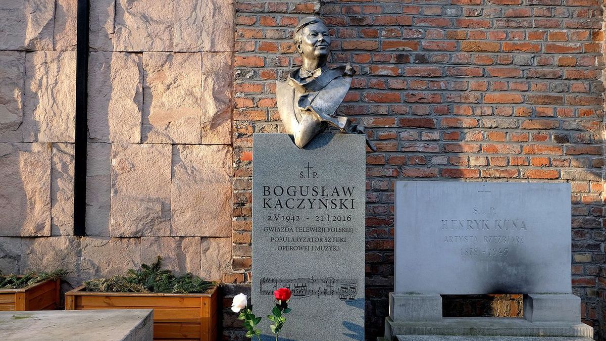 Grób Bogusława Kaczyńskiego