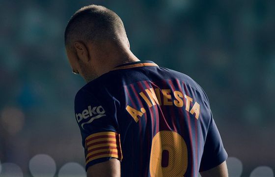 20 lat Nike z FC Barcelona. W spocie Andrés Iniesta, Philippe Coutinho, Gerard Piqué, Sergio Busquets, Sergi Roberto (wideo)