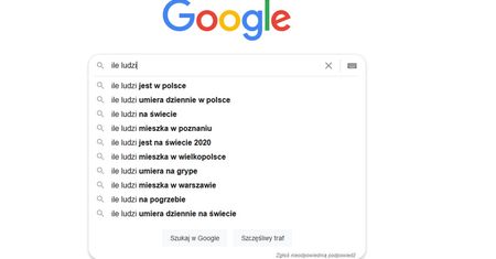Wujek Google - o co pytaliśmy go w tym roku?