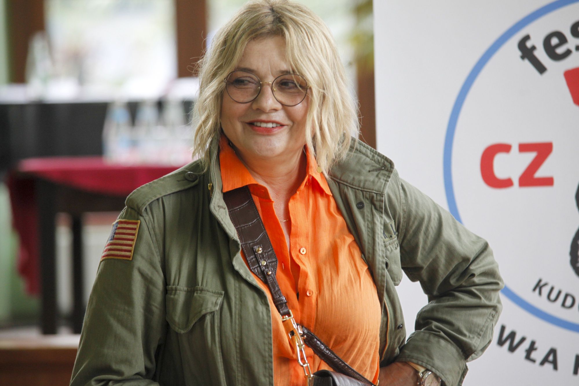 Małgorzata Ostrowska-Królikowska i  Joanna Jarmłowicz na Festiwalu im. Pawła Królikowskiego