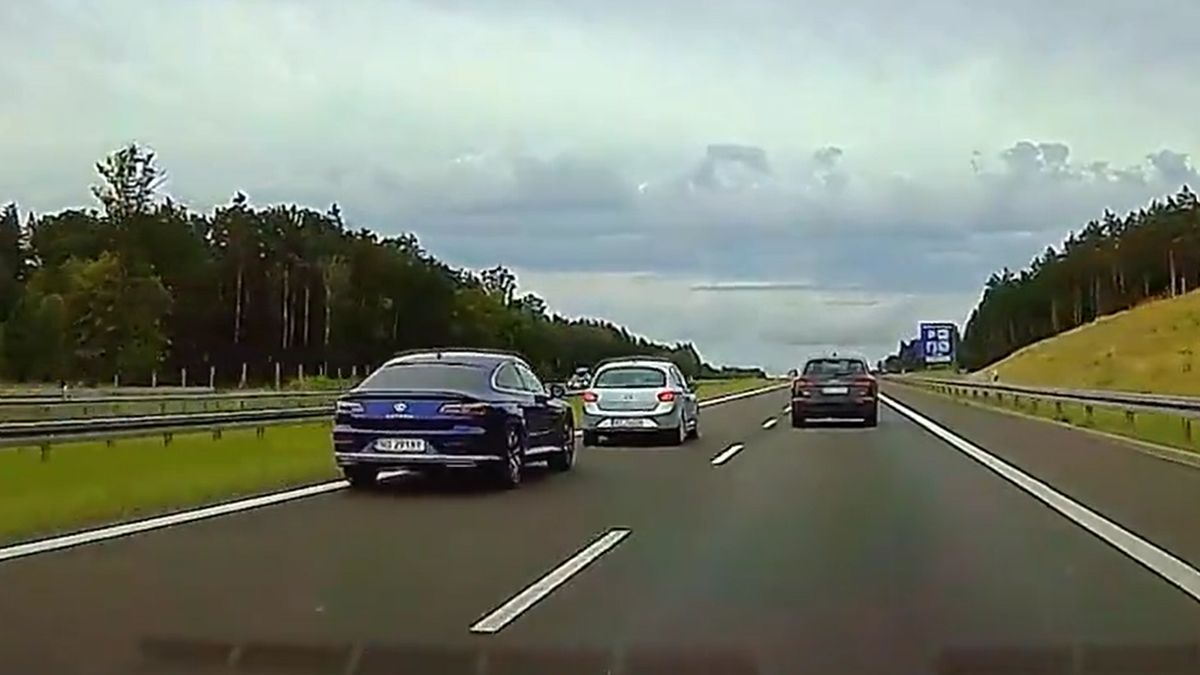 Zachowanie kierującego arteonem zarejestrowały kamery