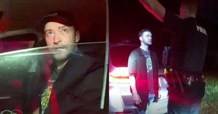 Opublikowano NAGRANIE Z ZATRZYMANIA Justina Timberlake'a za jazdę pod wpływem alkoholu! (WIDEO)