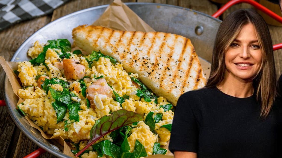 Anna Lewandowska ma na jajecznicę swój własny, autorski patent