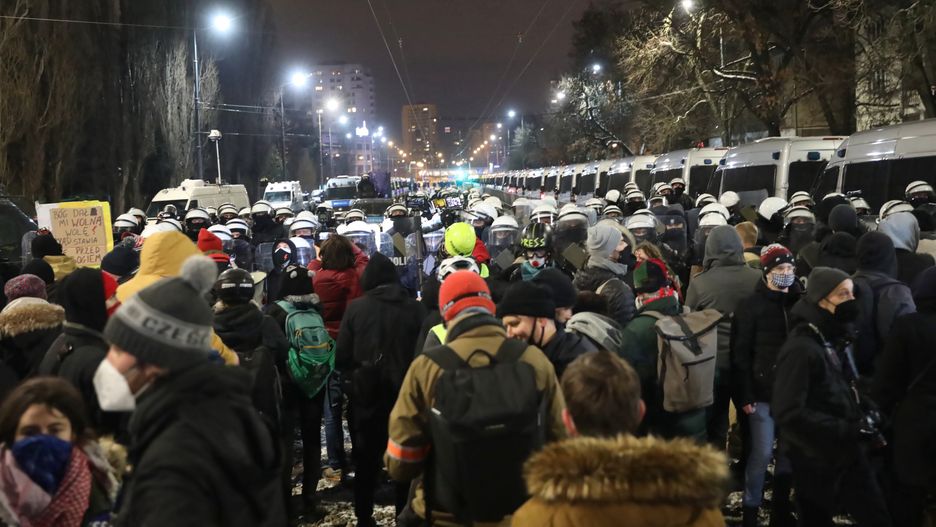 Protesty dotczące aborcji