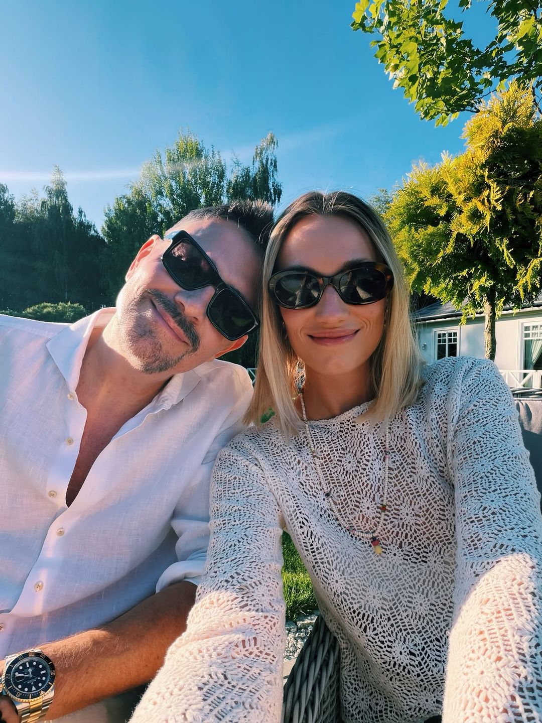 Krzysztof i Joanna Ibiszowie i ich drewniana rocznica