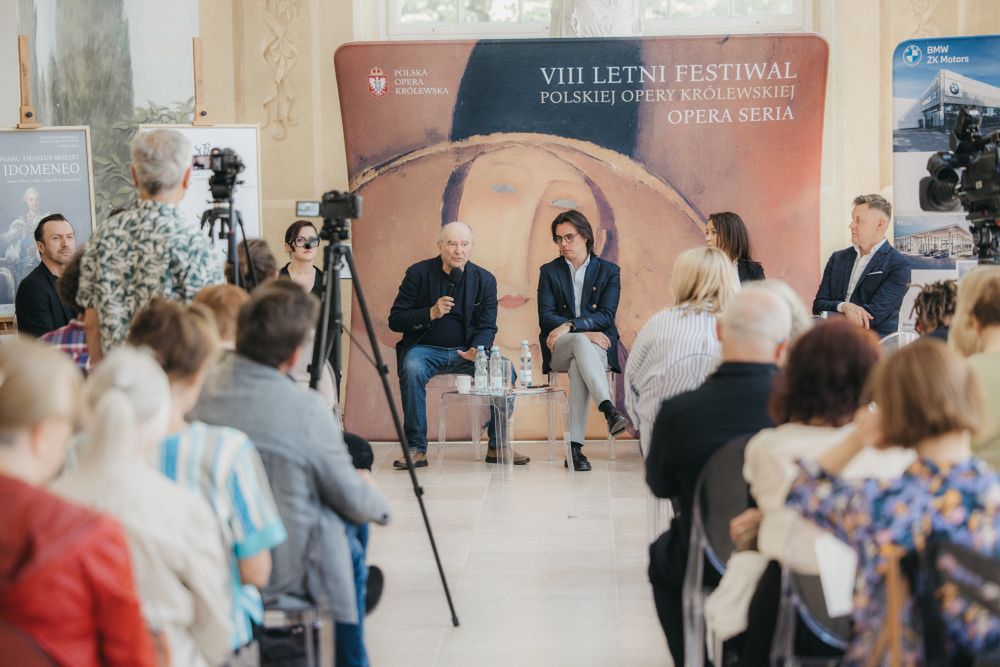 Konferencja prasowa „Idomeneo”, VIII Letni Festiwal Polskiej Opery Królewskiej „Opera seria” © G. Mart