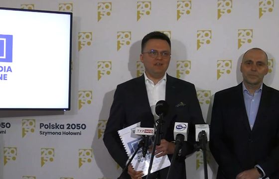 Partia Szymona Hołowni prezentuje plan na “Nowe media publiczne”. Likwidacja Rady Mediów Narodowych i abonamentu rtv, mniej reklam
