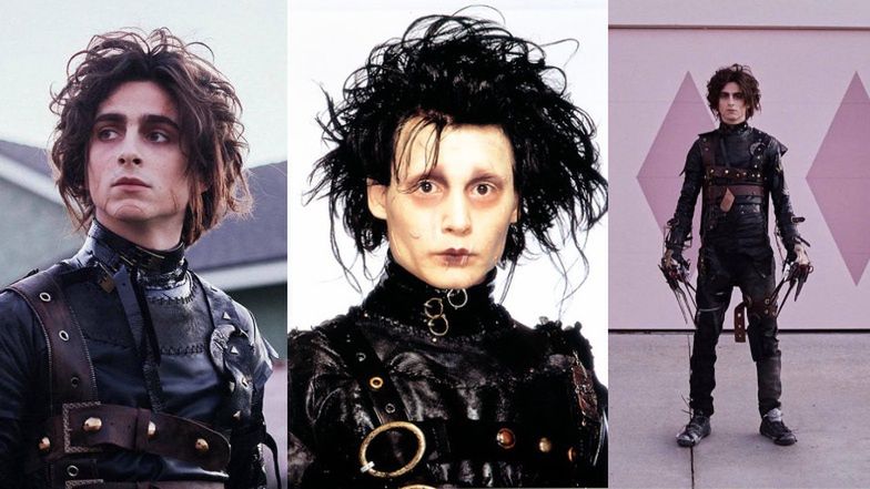 Timothee Chalamet zagrał syna Edwarda Nożycorękiego