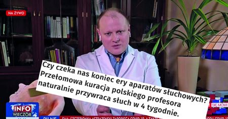 "Przełomowa kuracja" to oszustwo. Wykorzystali wizerunek znanego lekarza