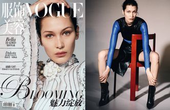 Przejęta Bella Hadid pozuje dla chińskiego "Vogue'a"