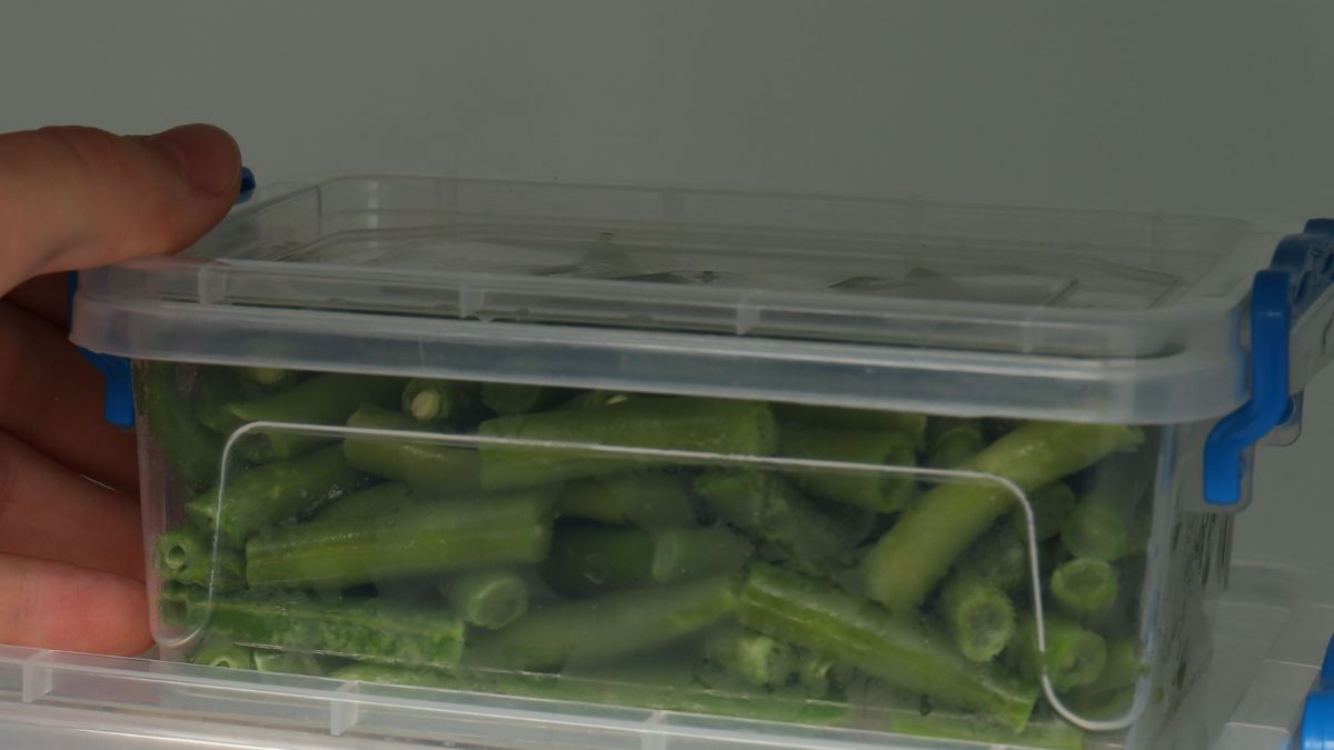 Jak mrozić fasolkę szparagową?