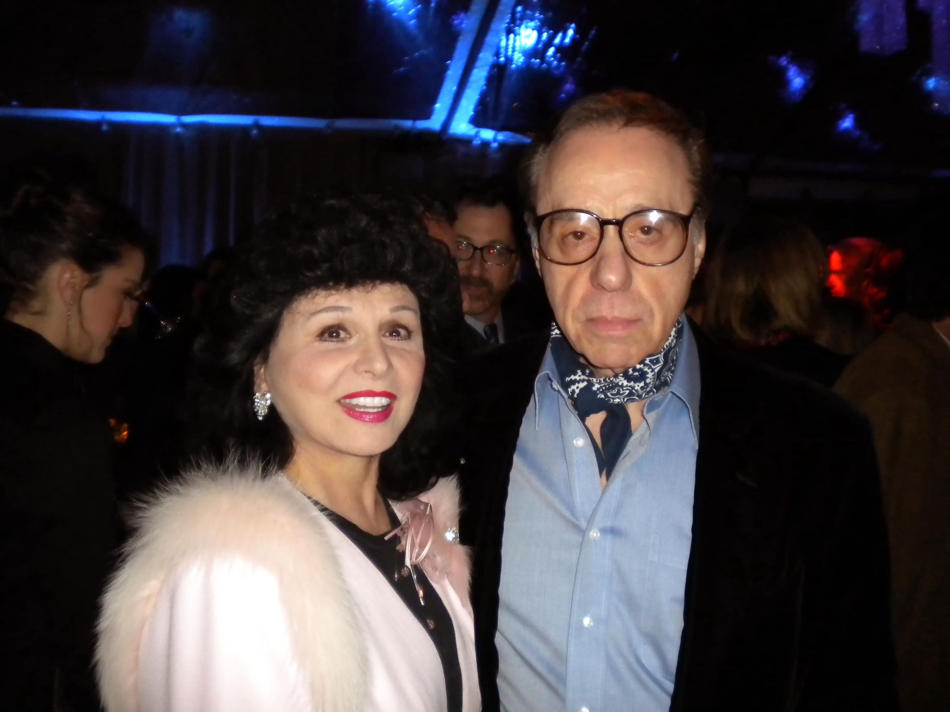Yola Czaderska-Hayek i Peter Bogdanovich