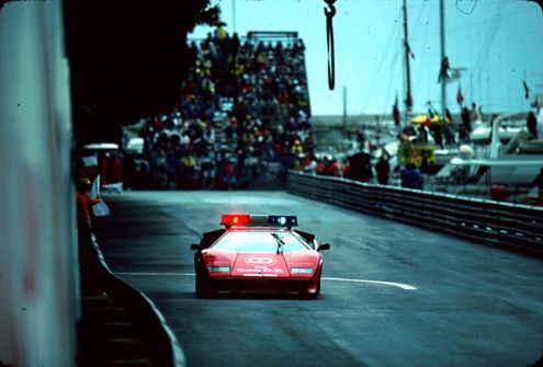 Lamborghini Countach Safety Car