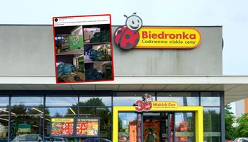 Taki widok przy Biedronce. "Wygląda to naprawdę źle"