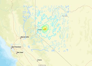 Trzęsienie ziemi w Newadzie. Po nim seria wstrząsów wtórnych