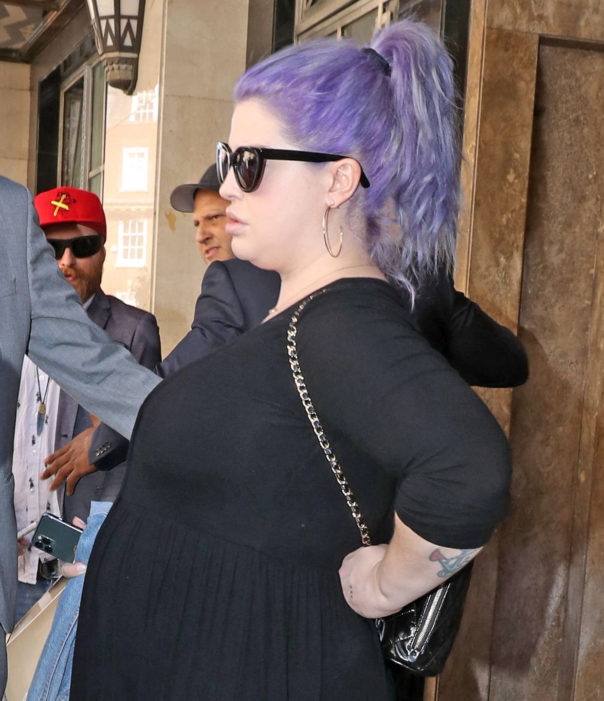 Ozzy Osbourne, 73, makes rare appearance with wife Sharon and daughter KellyOzzy Osbourne, 73, makes rare appearance after 'life-altering surgery' as he leaves his London hotel with his pregnant daughter Kelly, 37, and wife Sharon, 69.
07 Aug 2022,Image: 712562814, License: Rights-managed, Restrictions: NO United Kingdom, Model Release: no, Pictured: ozzy osbourne sharon osbourne Kelly Osbourne, Credit line: MEGA / The Mega Agency / ForumMEGA / The Mega Agency / Forum