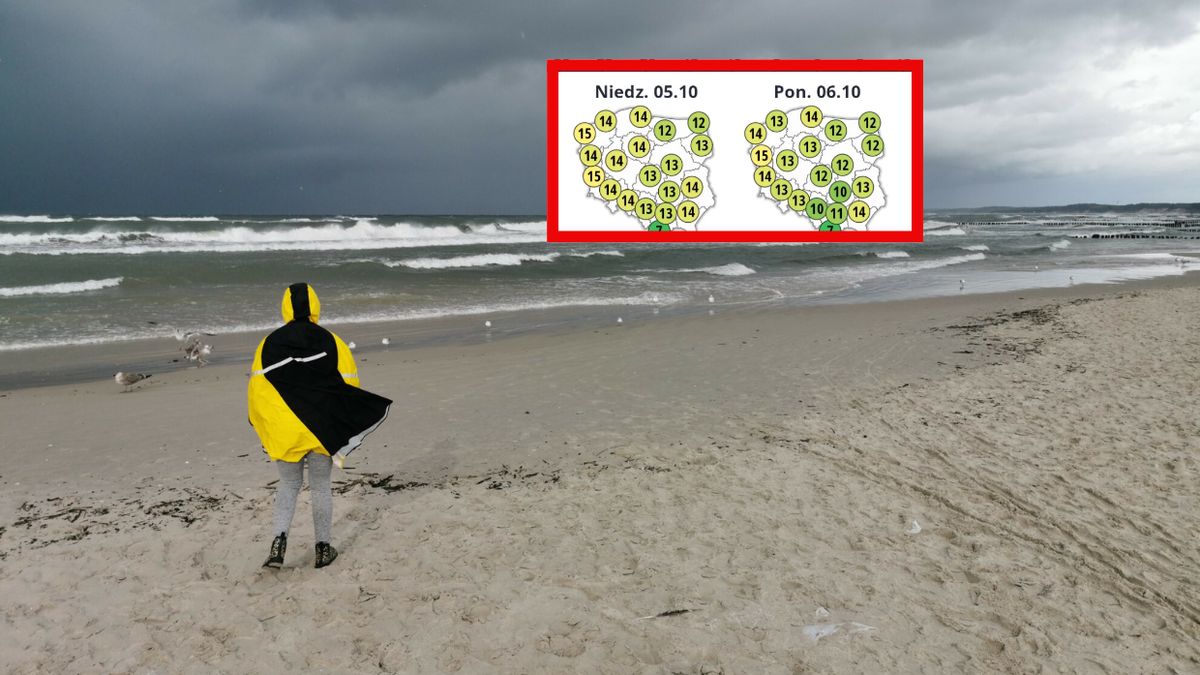  Pogoda na najbliższe dni. Niż Amy przynosi zmianę