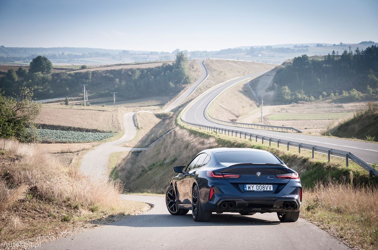 BMW M8 Competition Gran Coupe (2020) (fot. Mateusz Żuchowski)