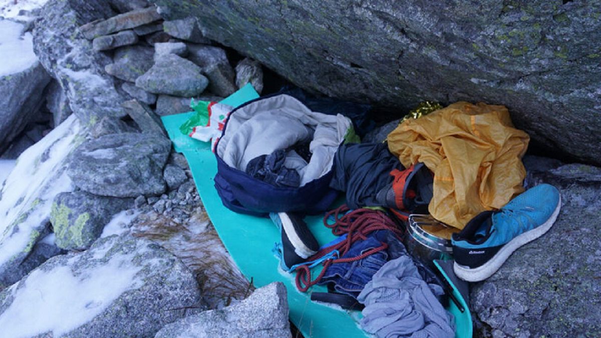 Tak wygląda tajemnicze obozowisko po słowackiej stronie Tatr