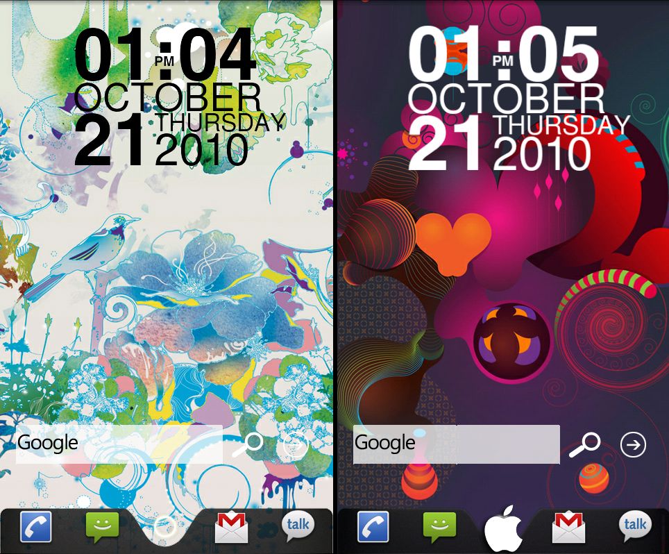 TypoClock - piękny zegar widget dla Androidów 1