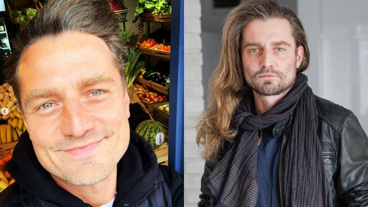 Marcin Rogacewicz prowadzi własny warzywniak 