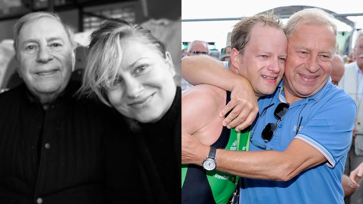 Jerzy Stuhr i jego dzieci: Marianna Stuhr i Maciej Stuhr