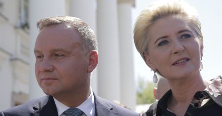 Andrzej i Agata Duda wpadli do znajomych na domówkę