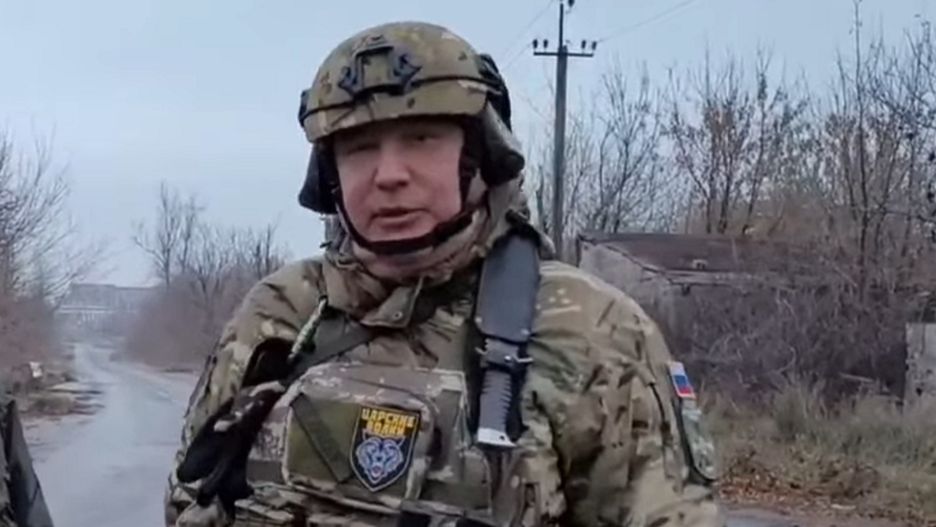 Dmitrij Rogozin w mundurze