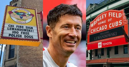 Chicago SZALEJE PO TRANSFERZE Roberta Lewandowskiego: powitalne banery, a nawet darmowe "polish dogi". Miło?