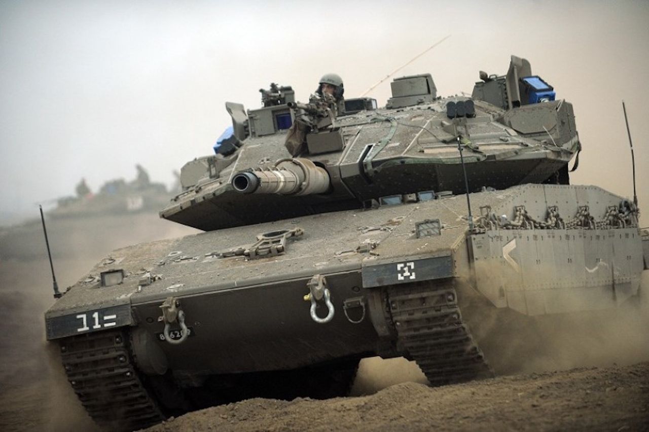 Video hoax misidentifies Ukrainian tank as Israeli Merkava