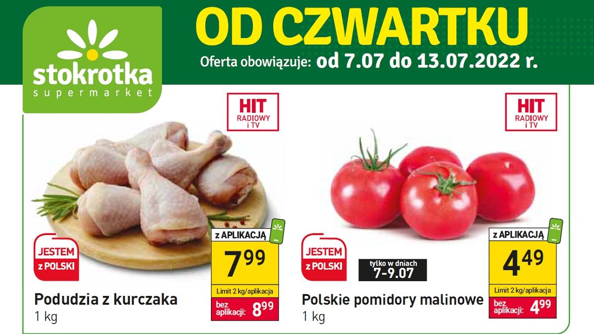 Stokrotka gazetka od czwartku 7 lipca [7.07 22]