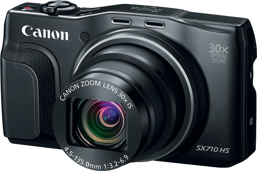 Canon PowerShot SX710 HS to aparat kompaktowy wykorzystujący technologię Zoom Plus, która pozwala na zwielokrotnienie zoomu