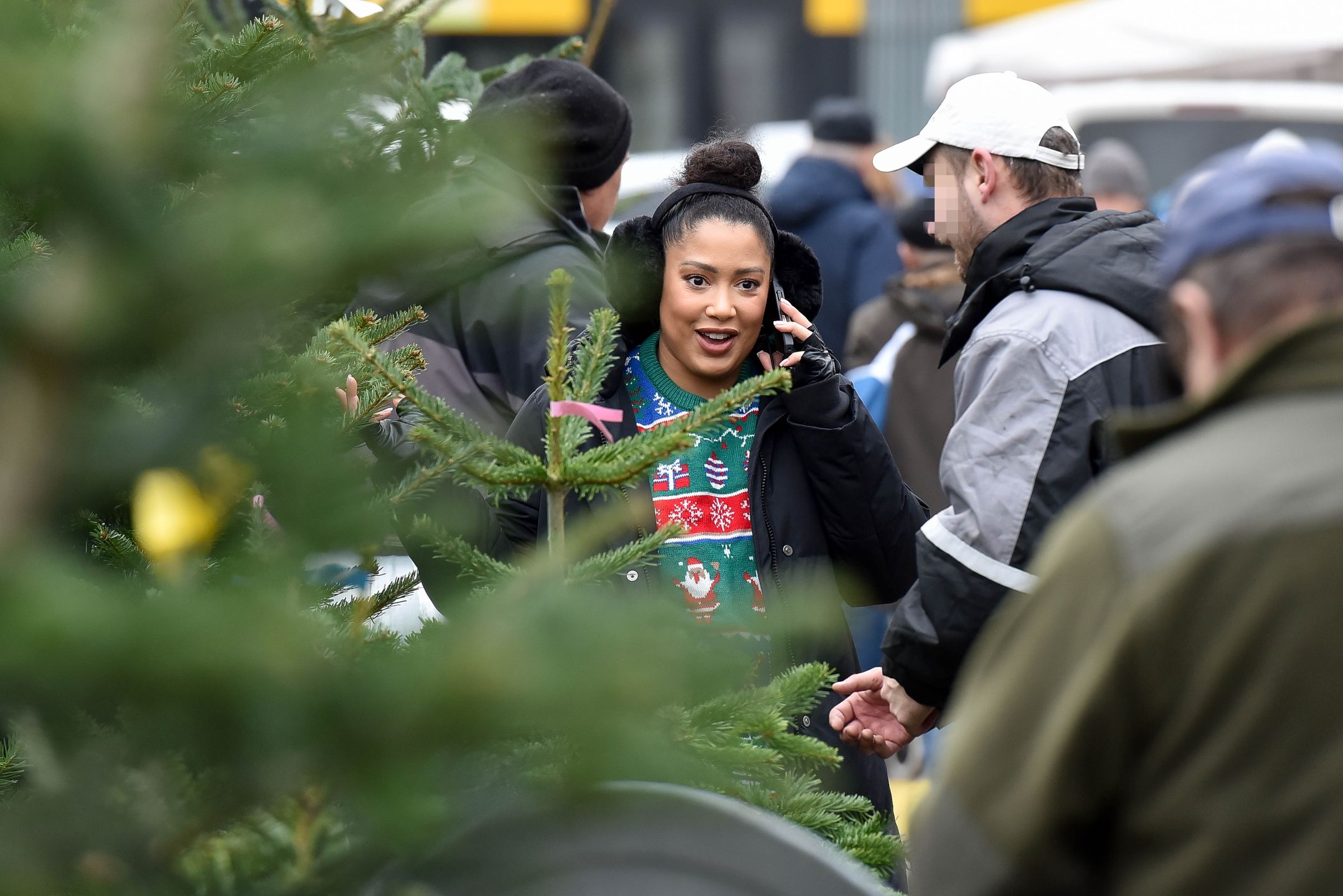 Patricia Kazadi w szale przedświątecznych zakupów