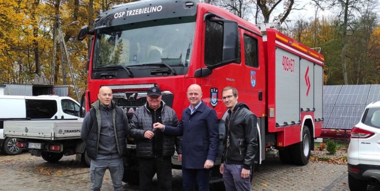 Trzebielino: Nowy wóz dla OSP już gotowy do akcji. Usterka usunięta