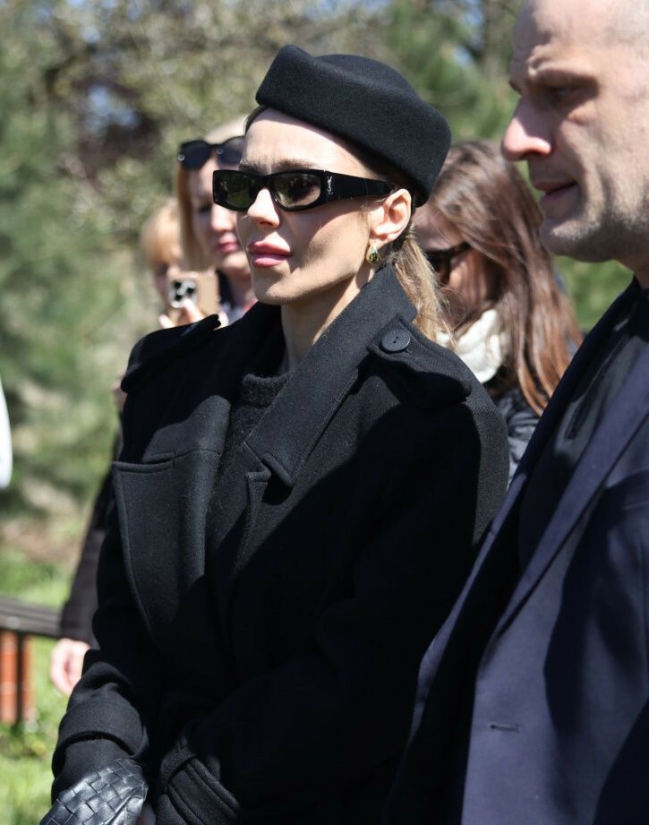 Doda na pogrzebie Łukasza Litewki