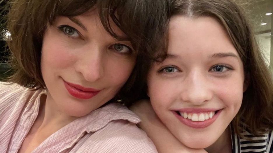Milla Jovovich z córką Ever