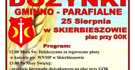 Dożynki w Skierbieszowie 2024. Gwiazdą imprezy zespół Malibu. Zobacz godzinowy program