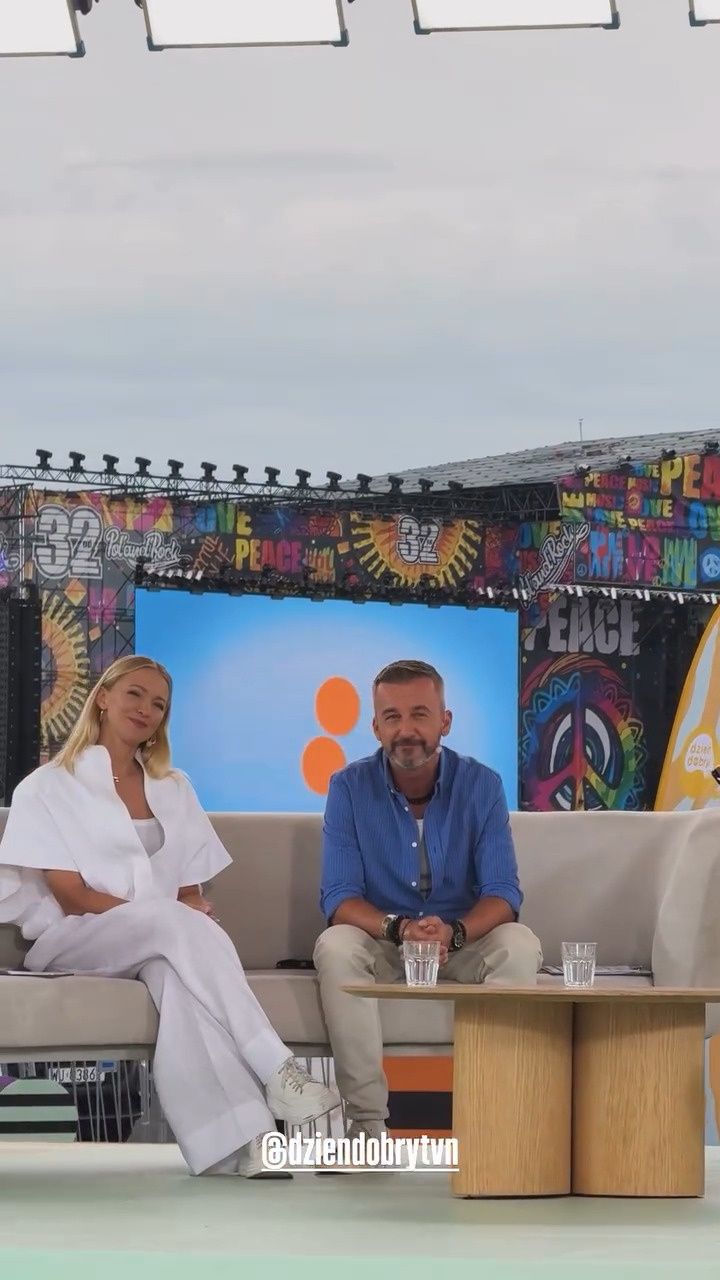 Barbara Kurdej-Szatan i Krzysztof Skórzyński